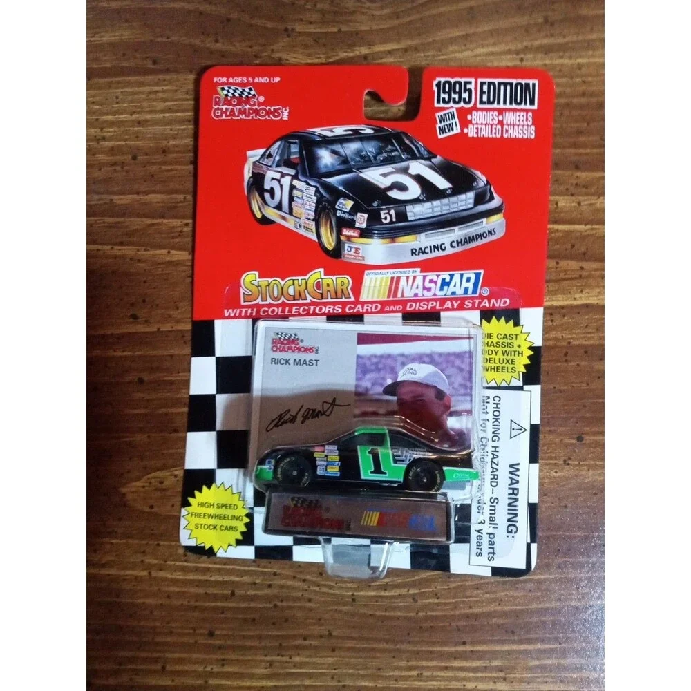 1995 Racing Champions 1:64 #1 Rick Mast PPR Ford NASCAR Diecast Unopened